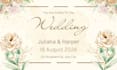 design  wedding and birthday invitation card using canva