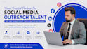 source social media outreach and community management talent