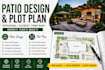design patio layouts plot plans for your property