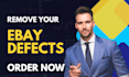 solve your ebay account defects, late shipment, transaction issues