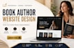 build professional book or ebook author website