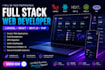 build a custom full stack web application