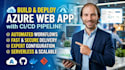 build and deploy web app on azure with github actions