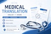 proofread and edit arabic medical documents professionally