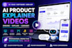 do saas ai product explainer video and ai software demo video