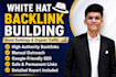 off page seo with manual white hat backlinks building