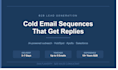 builds b2b cold email outreach sequence that gets replies