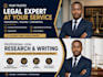 do professional legal research and case analysis