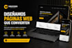 create a website that converts visitors into clients