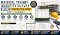 construction cost estimate quantity takeoff material takeoff building estimate