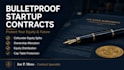 write professional founder stock vesting and cliff agreements