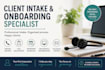 handle client intake and qualifying leads