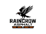 do make awesome style raincrow asphalt mascot logo design