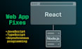 fix your react app with a nodejs backend