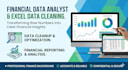 be your financial data analyst and data excel