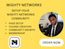 be your mighty networks community and course expert