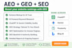 do generative engine optimization GEO, SEO, ai aeo