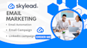 setup skylead linkedin email outreach campaigns email automations