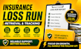 automate insurance broker document loss run mga request tracking automation