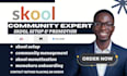 setup your skool community online course membership