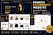 develop a premium fashion ecommerce website using laravel