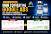 setup and manage high converting google ads for growth hormone and performance