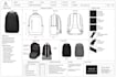 do fashion tech packs, handbag tech packs, backpack tech packs, technical flat