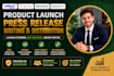 write a product launch press release for media coverage and ai visibility