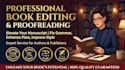 provide substantive developmental editing line editing and proofreading