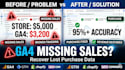 fix ga4 e commerce tracking and recover missing purchase data