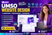 umso website design ai landing page startup saas redesign customization