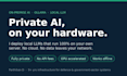 deploy a private on premise ai chatbot with ollama and local llms