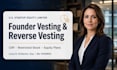 write your founder stock vesting and cliff agreements