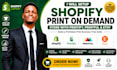 setup esty shopify print on demand store printify printful setup