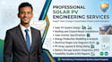 design  solar pv system, sld, load analysis and boq