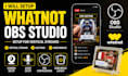 setup obs studio for whatnot vertical streams, auctions and card breaks
