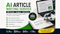 write SEO friendly ai articles, blog posts, and website content