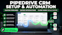 setup pipedrive CRM automate workflows zapier integrations zapier pipedrive