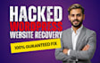 do recover your hacked website immediately and secure it