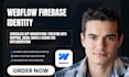 setup webflow firebase auth webflow login integration