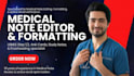 edit and proofread your medical study notes
