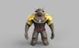 create game ready 3d characters with retopology and textures