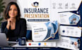 design insurance powerpoint, proposal deck and broker slides