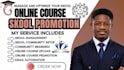 do skool community setup, skool course creation,  course promotion, skool manage