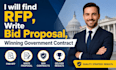 find rfp, write bid proposal, winning government contract, rfp, respond to rfp