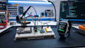 develop smartwatch hardware with esp32 ble and sensors