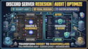 redesign, audit, and optimize your existing discord server