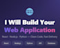 professional web application with react, nodejs and python