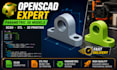 create parametric 3d models and cad designs using openscad