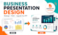 redesign and polish your business powerpoint presentation